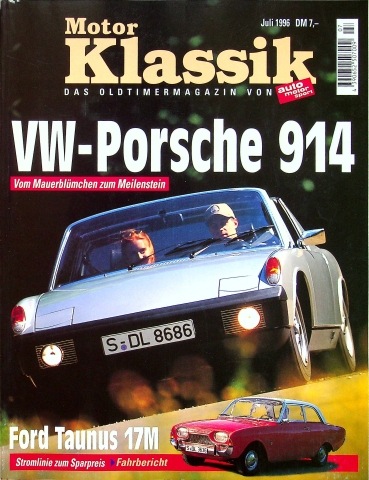 Deckblatt Motor Klassik (07/1996)